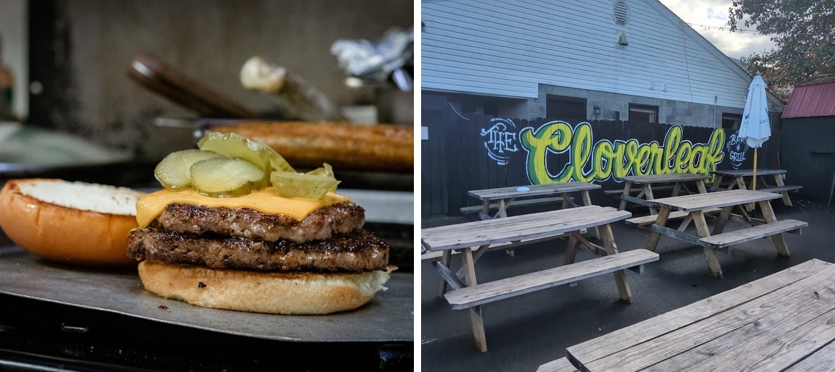 The Cloverleaf bar & grill Menu
